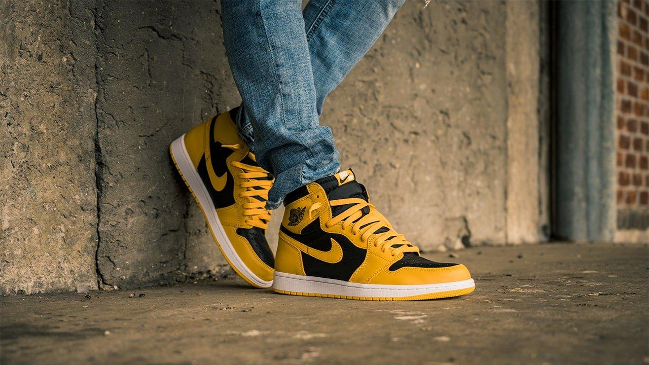 堅実な究極の NIKE AIR JORDAN 1 RETRO HIGH OG Pollen kids-nurie.com